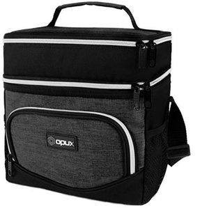 OPUX Dual Compartment Lunch Box Men Women | Double